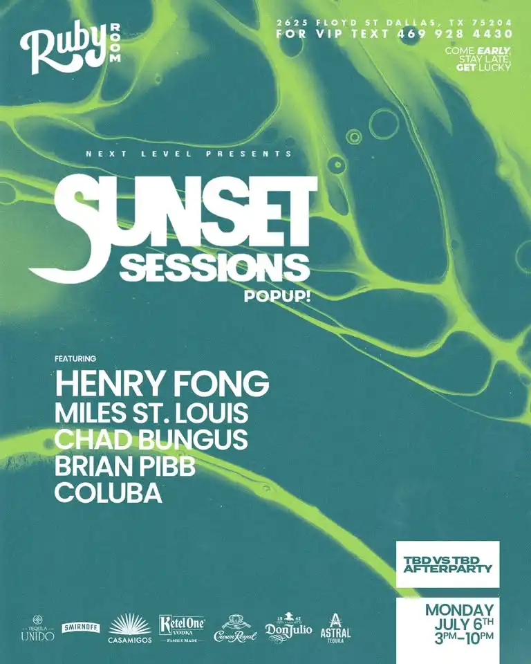 Sunset Sessions Pop Up: Henry Fong 7/6