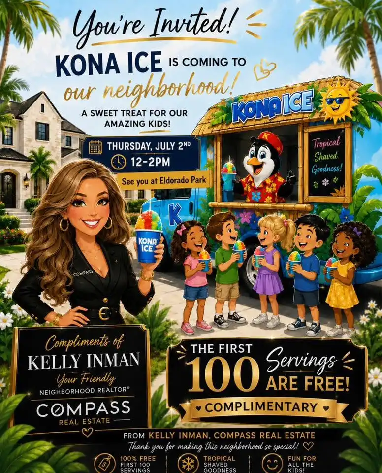 Kelly’s Kona Ice Truck Event!
