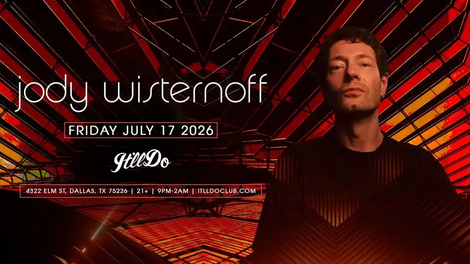 Jody Wisternoff at It'll Do Club