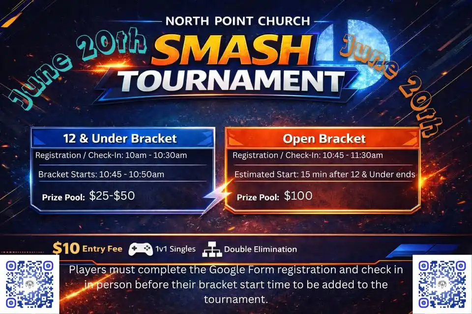 2nd North Point Church Smash Tournament!
