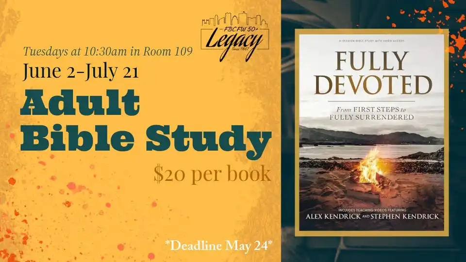 Legacy Summer Adult Bible Study