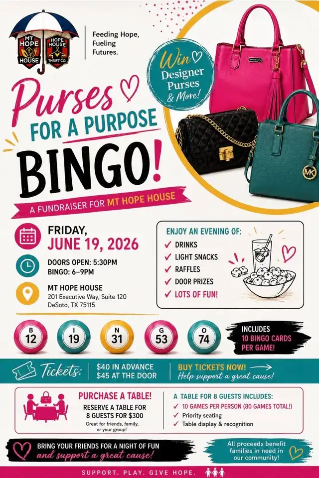 Purse Bingo Night 👛🥂