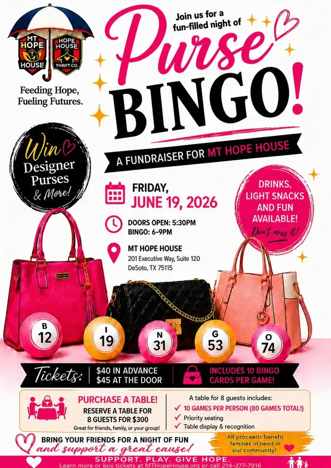 Purse Bingo Night ✨👛 | Tickets Available in Bio!