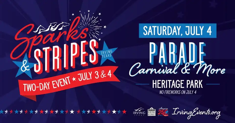 Sparks & Stripes, July 3 & 4