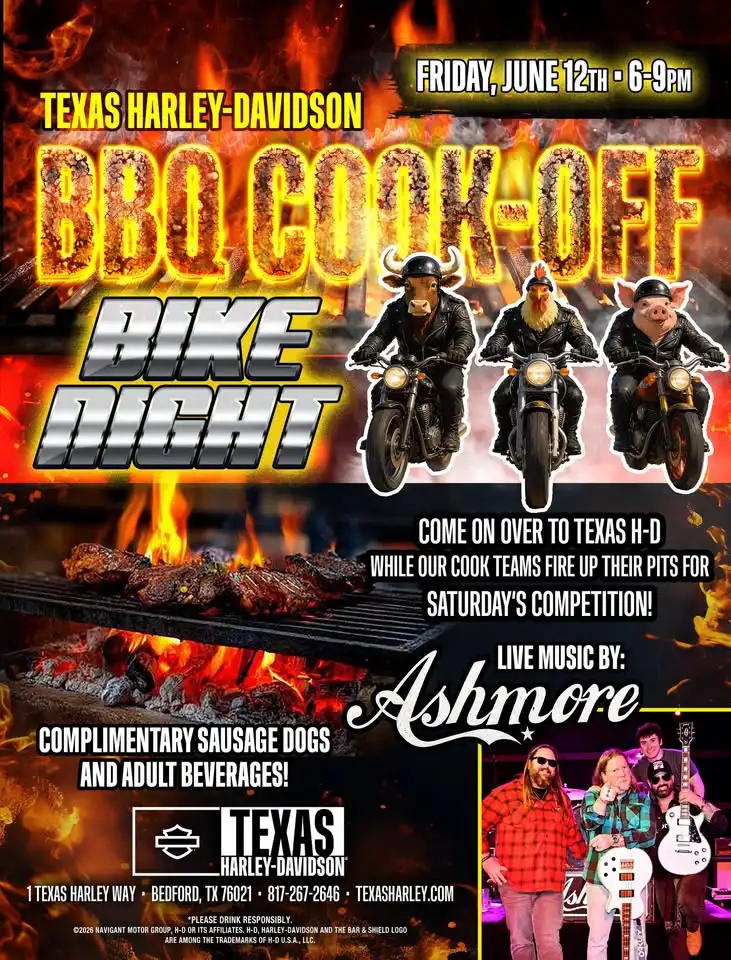 BBQ Cook-Off Bike Night!