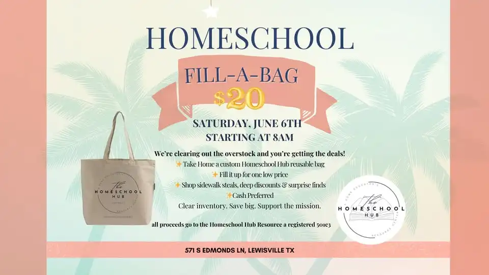 Homeschool Fill A Bag Event