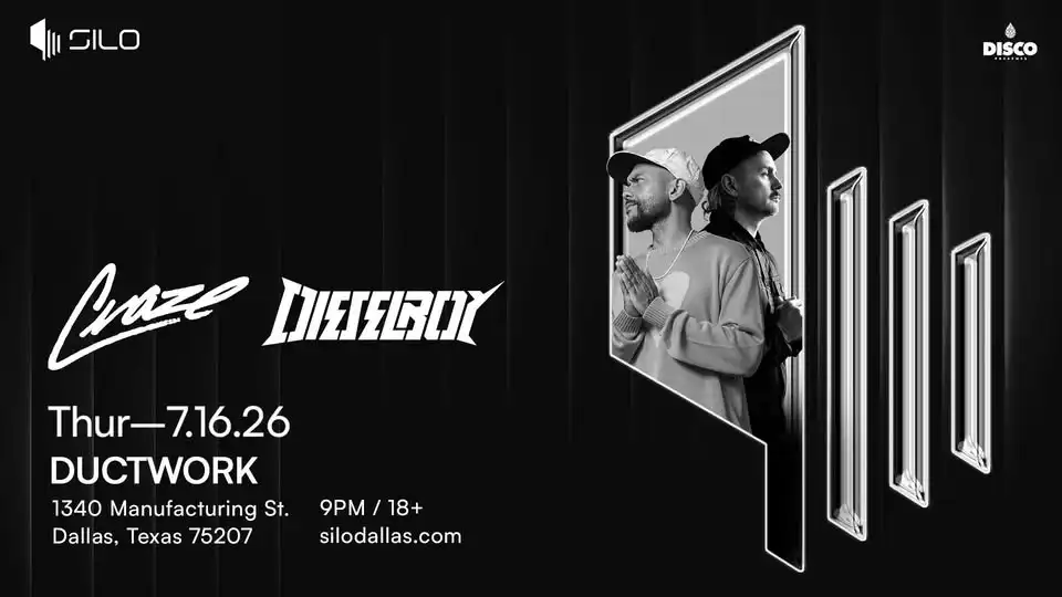 Craze x Dieselboy - Ductwork at SILO Dallas - 07.16.26