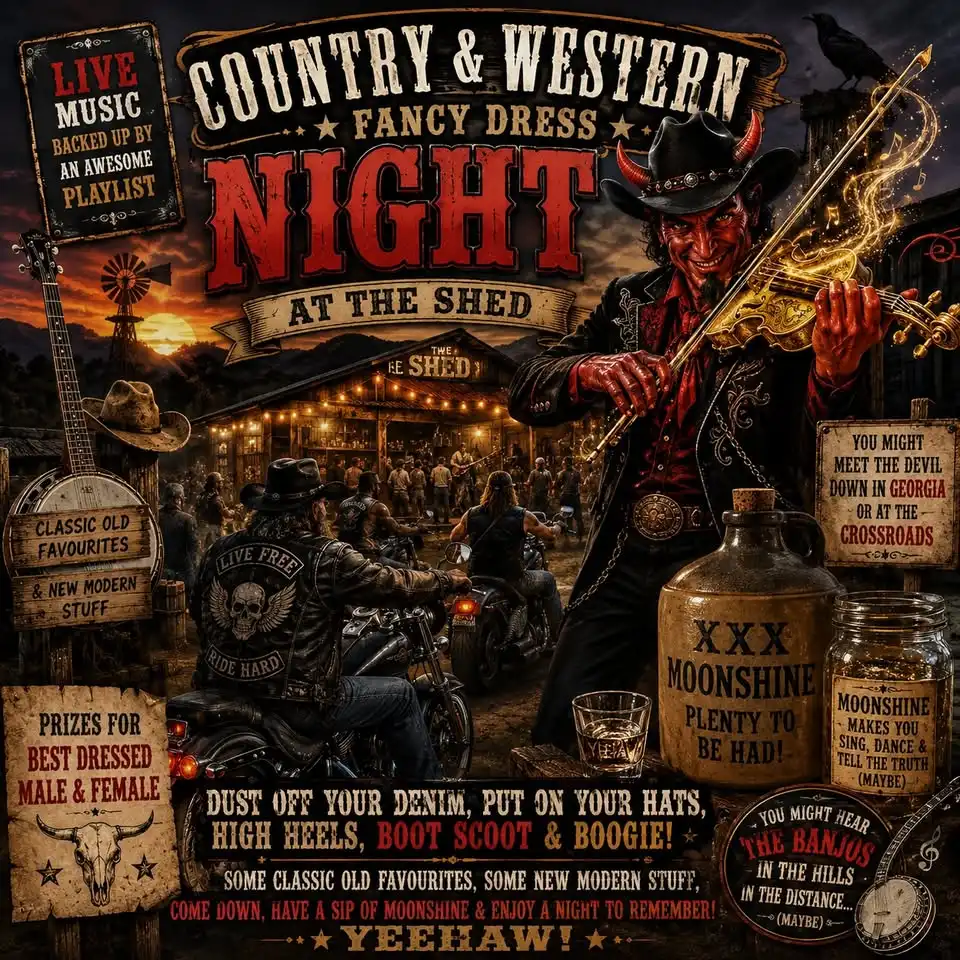 COUNTRY & WESTERN FANCY DRESS NIGHT