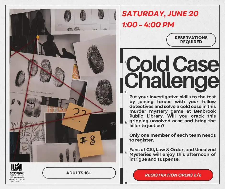 Cold Case Challenge
