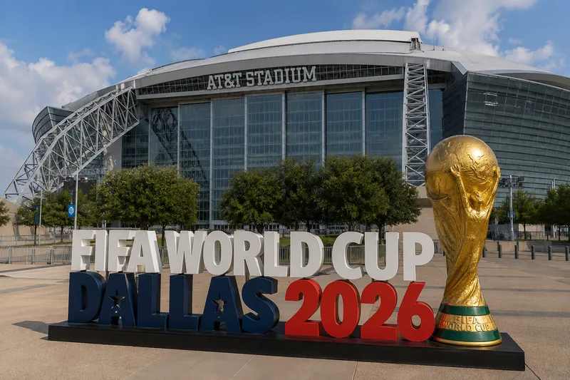 The Complete 2026 World Cup Match Schedule at Dallas Stadium (AT&T Stadium)
